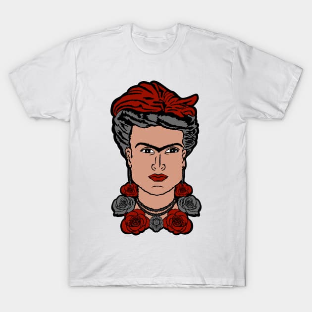 Frida T-Shirt by apadilladesign